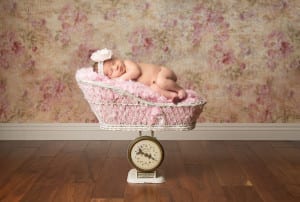 Temecula Newborn Photographer Gretchen Barros Photography Newborn in Scale