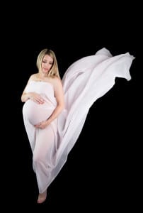 Temecula Maternity Photographer Gretchen Barros Photography Flowing gown Maternity