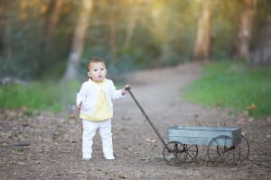 Temecula Family Photographer Gretchen Barros Photography One year old and wagon