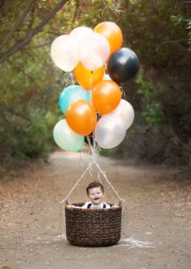 Vancouver_WA_Newborn_Photographer_Gretchen_Barros_Photography_One_Year_Hot_Air_Balloon