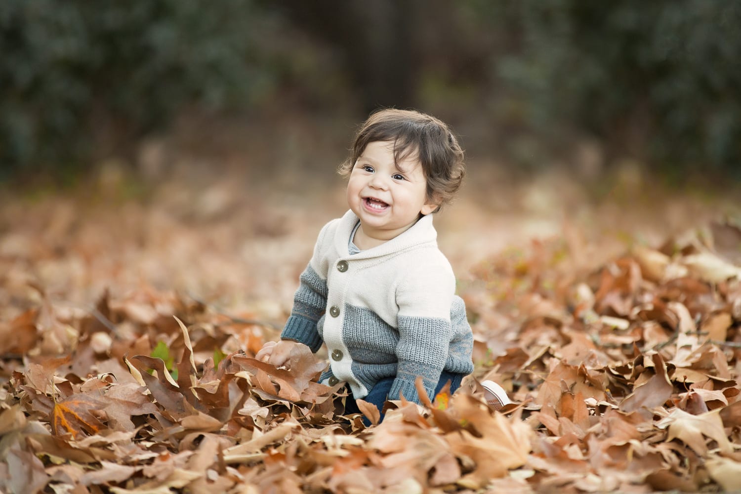 Portland_Baby_Photographer_Gretchen_Barros_Photography_One_Year_Fall_Leaves